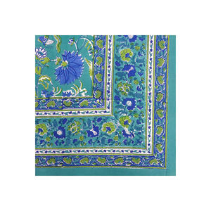 Recién llegado, mantel de algodón con diseño Jacquard, bloque de mano impreso, artesanía atemporal, técnica de punto para - Product Image 3