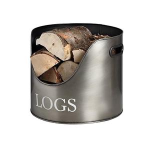 Top Selling Galvanized Silver Color <b>Coal</b> Bucket Customized Size Handmade Highest Quality Durable <b>Coal</b> Storage Bucket - Product Image 4