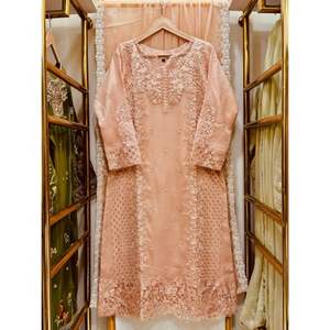 Nuevo Traje Salwar Kameez de 3 Piezas Cosido para Mujer Pakistaní, Ligero, Cómodo, de Secado Rápido, Vestido Formal para Fiesta, Alta Calidad - Product Image 1