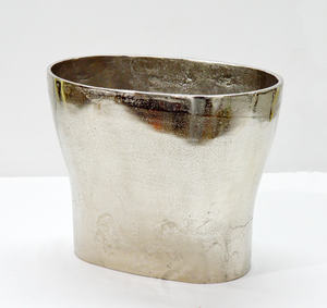 Premium Aluminum Flower Vase Raw Nickel Shiny Nickel Plated Modern Luxury Fancy Hot <b>Sale</b> Home Wedding Decorative Antique Vase - Product Image 2