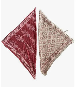 Meilleure vente 100% coton biologique carré Bandana écharpe de style ethnique fabricant imprimé Logo crème solaire différentes couleurs - Product Image 6