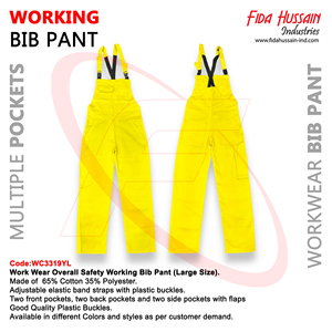 Hot Selling Customized <b>Work</b> Wear Coverall Safety Working Bib Pants With Multiple Pockets Safety <b>Overall</b> <b>for</b> Workers <b>for</b> <b>Men</b> - Product Image 6