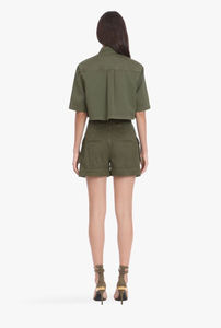 Pantalones cortos Cargo de diseño moderno Premium para mujer, transpirables, impermeables, de secado rápido, con logotipo personalizado, nuevo estilo de moda, pantalones cortos Cargo para mujer - Product Image 6