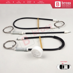 Kit de Reparación de Elevalunas Delantero Derecho BWR961 para Serie E W211 S211 2002-2009 4/5 Puertas A2117200446 - Product Image 5