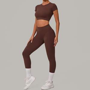 Conjuntos de Leggings y Sujetador Deportivo de Yoga con Estampado de Última Moda 2025, Ropa de Gimnasio para Mujer, Conjuntos de Yoga para Fitness - Product Image 2