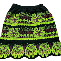 Conjunto Personalizado para Parejas Polinesias, Falda con Estampado Tribal de las Islas del Pacífico y Camisa Holgada para Hombre, Talla Grande para Mujer, Micronesia