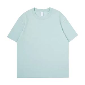 Impresión personalizada logotipo streetwear venta al por mayor Gran oferta unisex de alta calidad de gran tamaño peso pesado o cuello caído hombro camisetas de los hombres - Product Image 1