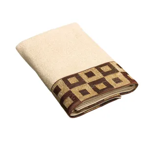 Wholesale Custom Logo Luxury Face Bath Bathroom Towels Set 100% Cotton 2 Piece Set Supplier comfortable towels