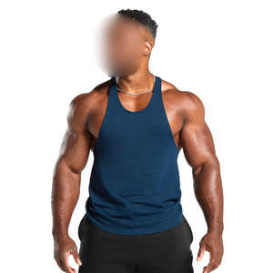En color naranja de alta calidad a un precio razonable culturismo ligero sin mangas para entrenar levantamiento de pesas Stringers - Product Image 1