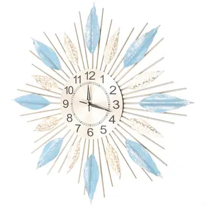 Nordic Style Metal Wall <b>Clock</b> bar Loft Creative Retro Decoration Wall Hanging Metal Wall Hanging <b>Clock</b> for Home Hotel Decor - Product Image 3