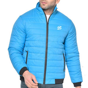 Chaqueta de Invierno para Hombre con Diseño Acolchado, Ofrece Comodidad y Calidez para Uso Diario Informal - Product Image 1