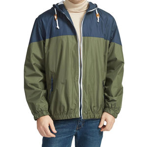 Chaqueta Impermeable de Nailon Personalizada para Hombre, Chaqueta Deportiva Ligera para Senderismo al Aire Libre, Cortavientos para Correr - Product Image 1