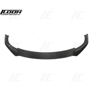 Icooh ชุดไฟเบอร์คาร์บอนไฟเบอร์สำหรับรถแข่งชุดกันชนหน้าตัวแยกขอบสำหรับ <span class=keywords><strong>Tesla</strong></span> รุ่น <span class=keywords><strong>S</strong></span> 2021-2023 - Product Image 4