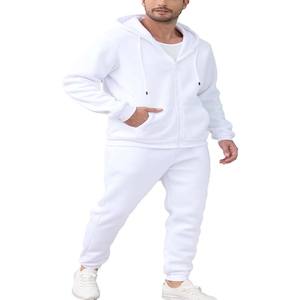 Ensemble de sweat à capuche automne/hiver pour hommes pantalon de marque à capuche à la mode ensemble de jogging décontracté vêtements de sport survêtement - Product Image 3