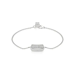 Bracelet chaîne en diamant LunaHex - Bracelet luxueux et étincelant pour femmes - Product Image 3