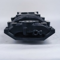 Collecteur d'admission EFI Small Block Chevy 283, 307, 350, 327 à double plan Vortec avec kits de rampe d'alimentation
