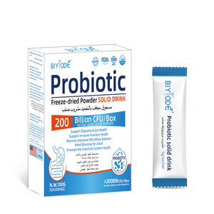 Custom OEM ODM <strong>Private</strong> <strong>Label</strong> Probiotic Freeze Dried Powder Solid Drink Herbal Supplement Gut Health Support Vegan <strong>Gluten</strong> <strong>Free</strong> - Product Image 6