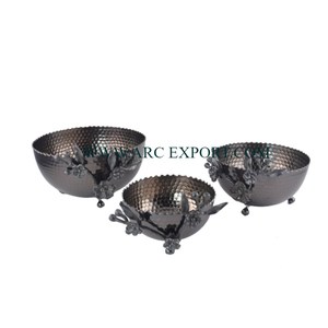 ชามเสิร์ฟอาหารและซุปลายดอกไม้แก้วใสทรงกลมสำหรับตกแต่งโต๊ะเครื่องใช้ในครัววันที่ - Product Image 2