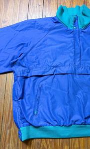 Chaqueta Deportiva Vintage para Hombre, Azul, Media Cremallera, Estilo Anorak, con Capucha, Transpirable, Manga Larga, para Gimnasio, Fitness y Entrenamiento - Product Image 6