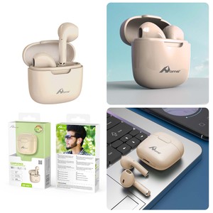 Digitalome-Auriculares intrauditivos inalámbricos para el hogar, audífonos con micrófono para el teléfono móvil, para juegos, para el hogar, con micrófono - Product Image 3