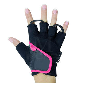 Gants de gymnastique de couleur professionnelle personnalisés fabriqués en usine Gants de fitness respirants pour unisexe pour le cyclisme en stock - Product Image 4