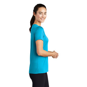 T-shirt léger à col rond en mélange de modal pour femme respirant - Product Image 6
