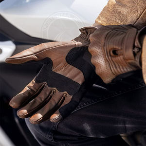 Gants en cuir de moto de course de haute qualité Dernier style Protection sportive en gros Applicable - Product Image 3