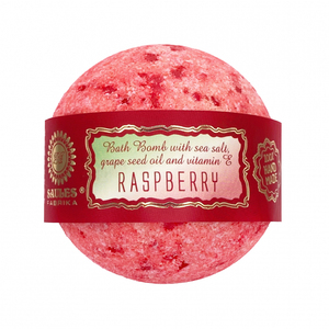 Bombe de bain à la framboise de qualité supérieure en gros sous marque privée – Produit de soin corporel haut de gamme – Origine UE – Fabricant Letton - Product Image 1