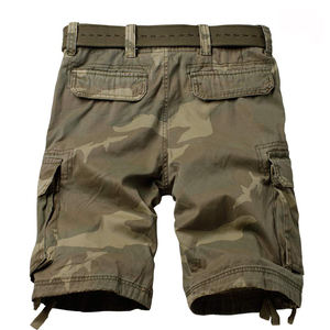 Short Cargo de mode d'été chaud pour hommes haute qualité Baggy pantalons décontractés Shorts de sport en pur coton - Product Image 3
