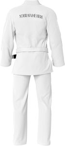 100% Cotton BJJ Gi <b>Uniforms</b> Comfortable Jiu Jitsu Suit Custom Design Embroidery Logo MMA Shorts Rash <b>Guard</b> Martial Arts Wear - Product Image 3