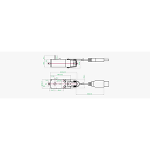 Moteur TT CCW à axe unique LA001 DC5V, vitesse constante 5915 tr/min, en plastique durable, pour décorations de Noël, humidité 30%-90%, 1 pièce - Product Image 4