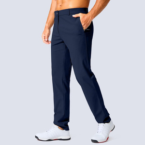 Pantalones de golf personalizables de alta calidad para hombre Impresión de logotipo personal OEM Ajuste para comodidad y función - Product Image 3