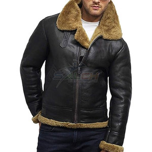 Durable <b>Sheepskin</b> <b>Jacket</b> With Full Coverage And Breathable Warmth <b>Sheepskin</b> <b>Jacket</b> With Luxury Finish - Product Image 3