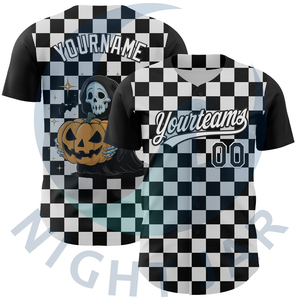 ชุดยูนิฟอร์มเบสบอลแบบกำหนดเอง ระบายอากาศได้ดี แห้งเร็ว  รับทำโลโก้ตามสั่ง มีไซส์พลัส  ผ้าโพลีเอสเตอร์ 100% พิมพ์ลายได้  สำหรับทุกเพศ - Product Image 1