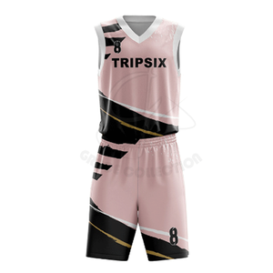 ชุดเครื่องแบบบาสเก็ตบอลพิมพ์ลายแขนสั้นโลโก้พิเศษพิมพ์ลายบาสเก็ตบอล - Product Image 2