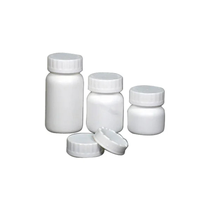 Boîte de rangement vide en plastique blanc, conteneur de pharmacie, boîte pour médicaments, vitamines, compléments alimentaires, boîtes et bacs