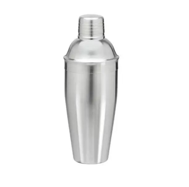 Professional Metal Silver Cocktail Shakers Bar Tools Accessories 750Ml Stainless Steel Cocktail Shaker 5 Star Hotels