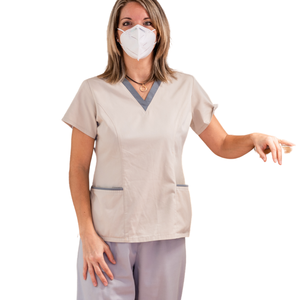 ชุดยูนิฟอร์มแพทย์แบบสครับ ดีไซน์สั่งทำพิเศษ ระบายอากาศได้ดี สำหรับบุรุษและสตรี - ผู้ผลิตยูนิฟอร์ม Sao Mai FMF - Product Image 2