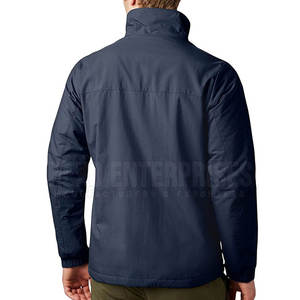 Veste coupe-vent confortable Veste coupe-vent de couleur personnalisée Veste coupe-vent de haute qualité - Product Image 2