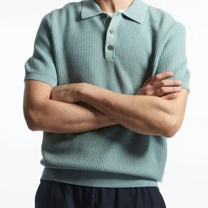 Venta al por mayor de ropa de calle personalizada logotipo en blanco color sólido Polo camisa para hombres 100% algodón hombres mejor precio liso cómodo Polo camisetas - Product Image 5