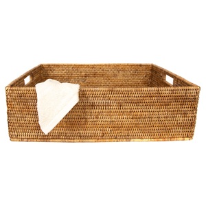 Cesta de ratán con estilo clásico, cesta de diseñador hecha a mano de alta calidad, cesta nueva hecha a mano de calidad superior - Product Image 2