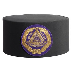 El mejor OEM Custom Masonic Crown Cap Designs Último patrón de bordado en lana Gorro de invierno de alta calidad - Product Image 1
