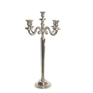 Aluminum Candelabra Restaurant & Hotels Floor and Entryway Decoration Use Handmade Candelabra with 5 Arms for <b>Lighting</b> <b>Shades</b> - Product Image 1