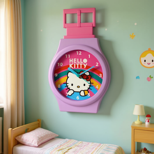 Reloj de Pared Gigante Rosa de Hello Kitty de 92 cm HK50276 - Product Image 3