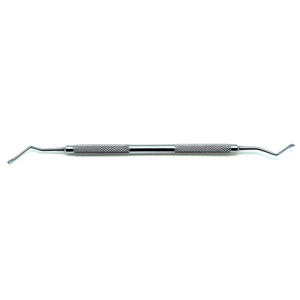 Curetas dentales quirúrgicas de acero inoxidable Curetas dentales de hueso Lucas 2,5mm 3,5mm 4mm Punta azul Cureta de cirugía Periodontal - Product Image 3