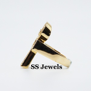 Anillo Cristiano Ankh de Plata de Ley 925 con Baño de Rodio y Diamantes Moissanite VVS para Hombre, Joyería Religiosa Personalizada de Estilo Hip Hop - Product Image 3