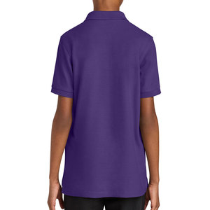 Polos personnalisés toutes tailles jeunes enfants bambin polo en piqué solide bébé basique été boutons hauts polos Hip Hop - Product Image 6