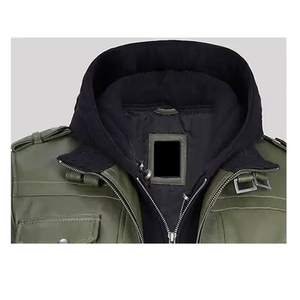 Nueva Chaqueta de Cuero y Lona con Diseño Personalizado para Hombre, Estilo Casual Transpirable, Venta al por Mayor, Profesional, de Alta Calidad - Product Image 5
