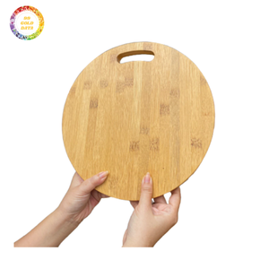 Tabla de Cortar de Bambú, Tabla de Bambú Sólido para Cocinas Profesionales - Product Image 1