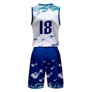 EE. UU. Y Europa Ropa deportiva personalizada para hombres Uniforme de baloncesto OEM Uniforme de baloncesto de secado rápido personalizado de EE. UU. Y Europa para la venta - Product Image 3